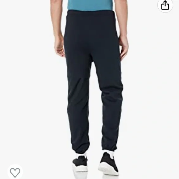 Black Jogger Sweatpants Elastic bottoms NWOT - Picture 3 of 3